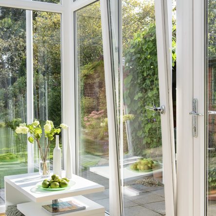 White uPVC Tilt and Turn Window Cave ADJ44