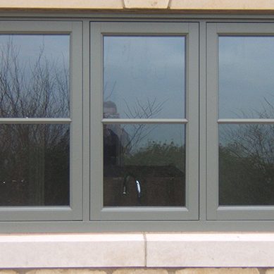 timber flush casement window