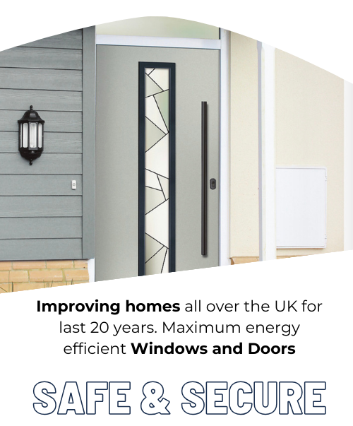 Improving homes all over the UK for last 20 years. Maximum energy efficient Windows and Doors