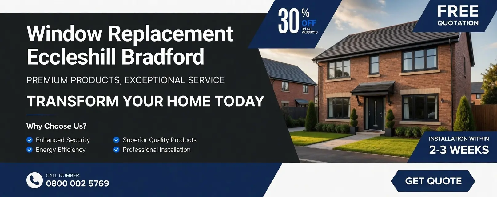 Window Replacement Eccleshill Bradford